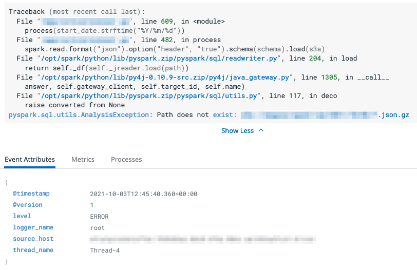 Python exception